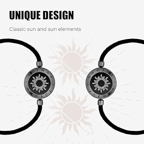 Top Trending Long Distance Vibrate Touch Bracelets for Couples Relationship, Gift for Girlfriend Boyfriend, Husband Wife's & Best Friends