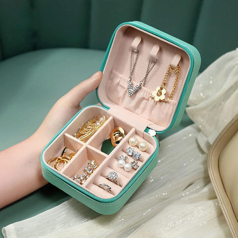 "Luxury Jewelry Box For Gift & Personal Use – Surprise Collection of Premium Lockets, Necklaces, Rings, Earrings, and Bracelets"