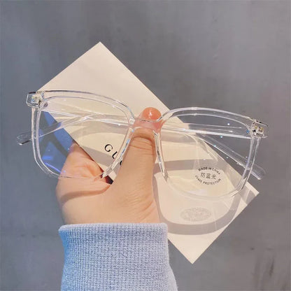 Men & Women Clear Lens Glasses Anti Blue Frame Spectacles For Men And Women