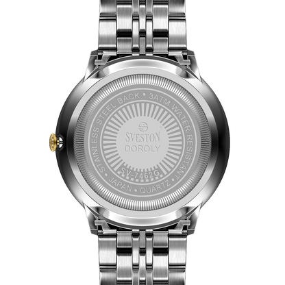 Sveston doroly Is a gents Stainless steel watch