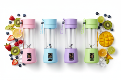 Portable Blender – USB Rechargeable Personal Smoothie Maker | Mini Juicer Cup for Shakes, Smoothies & Fresh Drinks