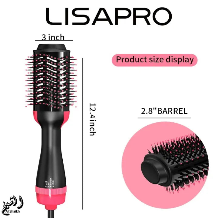 3-in-1 Hair Dryer, Hair Straightener & Hair Curler for Women, Girls- Easy-to-Use Hair Dryer and Styler for All Hair Typ