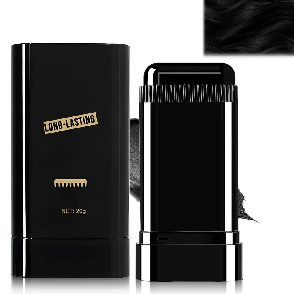 Hair Stick Dye Comb – Waterproof & Sweatproof Instant Hair Color Stick for Grey Hair Coverage, For Men & Women