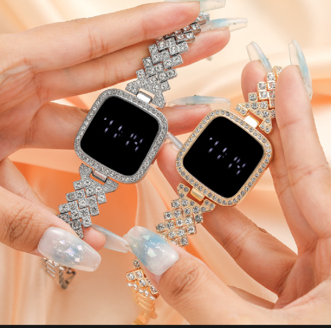 Top Trending Touch Watch With Beautiful Bracelet & Gift Box Packaging Modern Style For Girls & Women
