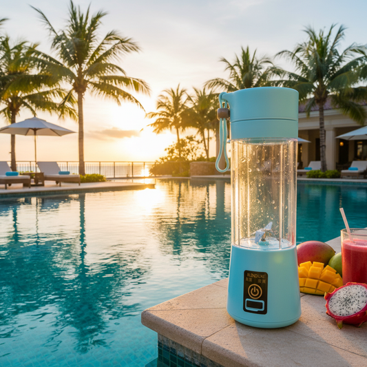 Portable Blender – USB Rechargeable Personal Smoothie Maker | Mini Juicer Cup for Shakes, Smoothies & Fresh Drinks