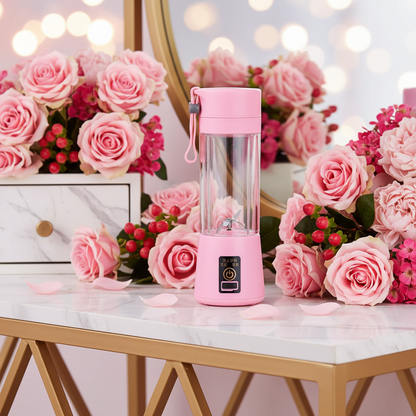 Portable Blender – USB Rechargeable Personal Smoothie Maker | Mini Juicer Cup for Shakes, Smoothies & Fresh Drinks