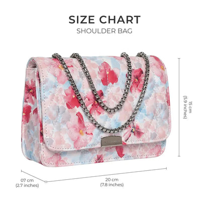Printed Valley Gorgeous Quilted `Multi Color Shoulder Bag For Girls Womens For Daily Use
